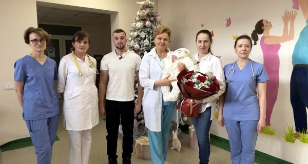В Луцке выписали из больницы девочку, которая родилась весом 650 граммов