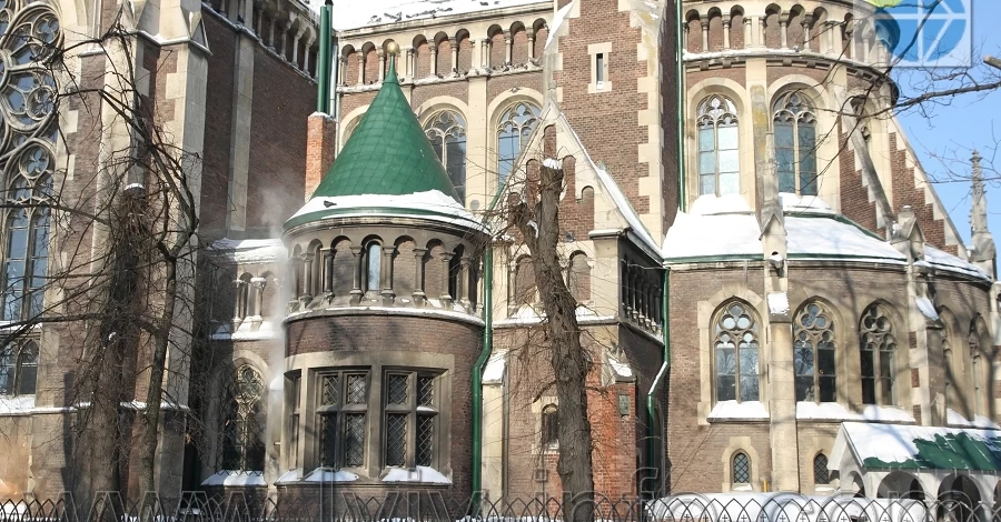 Під час атаки на Львів пошкоджено вітражі храму Ольги та Єлизавети 