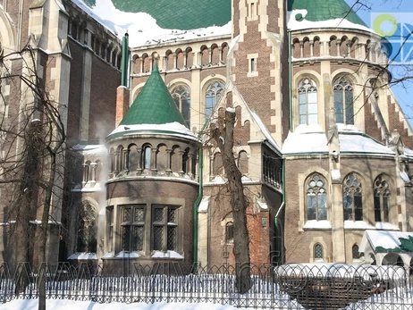 Во время атаки на Львов повреждены витражи храма Ольги и Елизаветы 