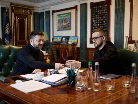 После Притулы Зеленский встретился со Стерненко