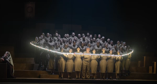 Урывский и руководитель хора 