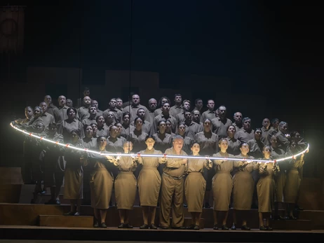 Урывский и руководитель хора 