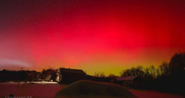 Ночью украинцы любовались полярным сиянием – в каких регионах его было видно