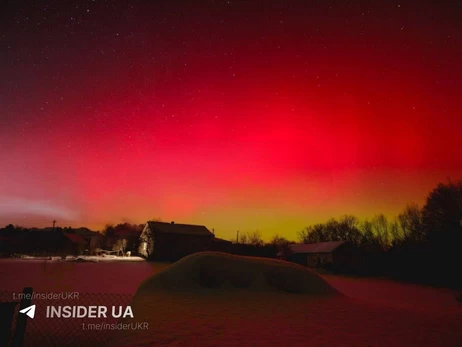 Ночью украинцы любовались полярным сиянием – в каких регионах его было видно