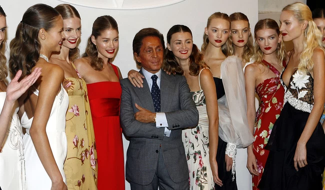 У Римі помер легендарний італійський кутюр'є Валентино Гаравані. Йому було 93 роки