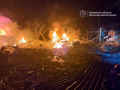 Россияне атаковали беспилотниками Запорожье, погибли три человека