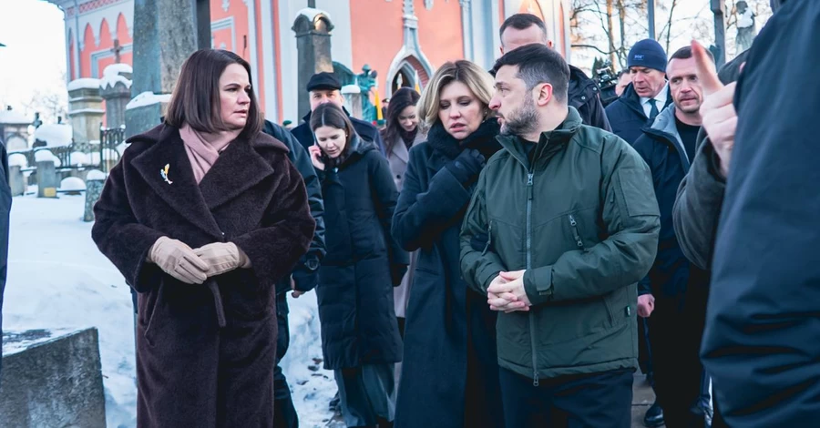 Зеленський у Литві поговорив з Тихановською і сказав, що у шпіца Лукашенка більше прав, ніж у білорусів