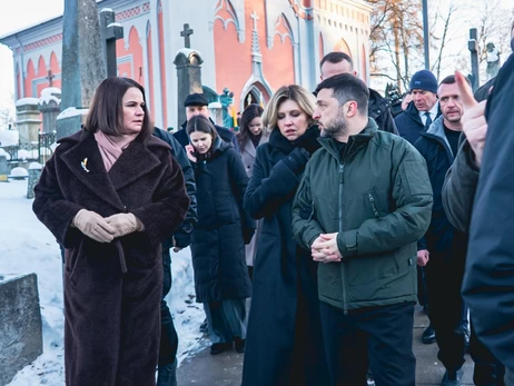 Зеленский в Литве поговорил с Тихановской и сказал, что у шпица Лукашенко больше прав, чем у белорусов