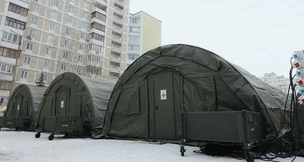 На Троещине, где самая сложная ситуация со светом, развернули палаточные городки