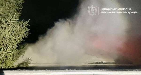 Россияне за ночь несколько раз ударили по Запорожью и Вольнянску