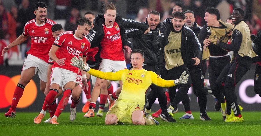 Анатолий Трубин в последние секунды матча вывел «Бенфику» в плей-офф 