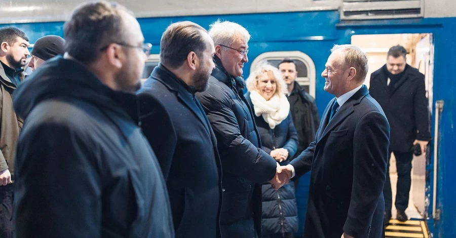 Дональд Туск приїхав до Києва 