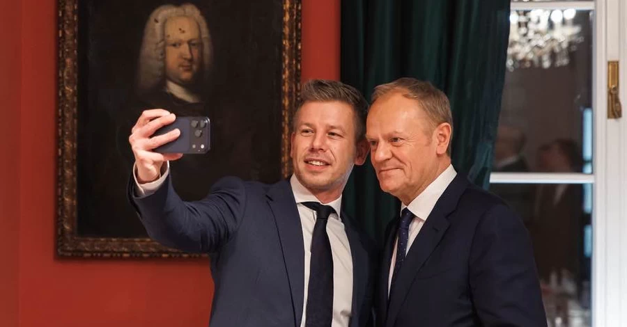 Це просто збіг, - Мадяр та Туск на зустрічі в Мюнхені пожартували над Трампом та Орбаном