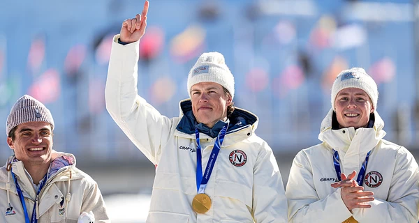 Норвежский лыжник Йоханнес Клебо установил рекорд зимних Олимпиад по количеству золотых медалей