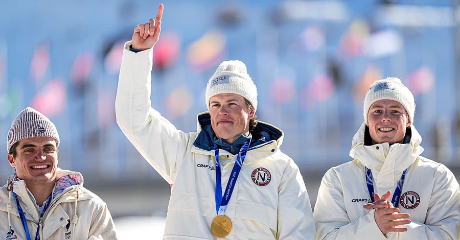 Норвезький лижник Йоганнес Клебо встановив рекорд зимових Олімпіад за кількістю золотих медалей