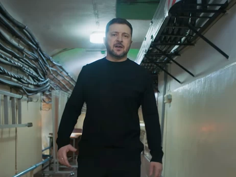 Зеленський з нагоди четвертої річниці вторгнення вперше показав бункер на Банковій