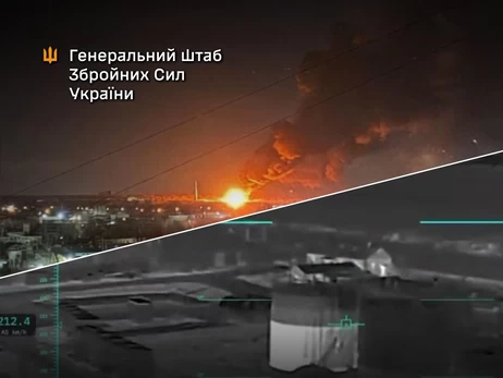 Сили оборони уразили нафтобазу 