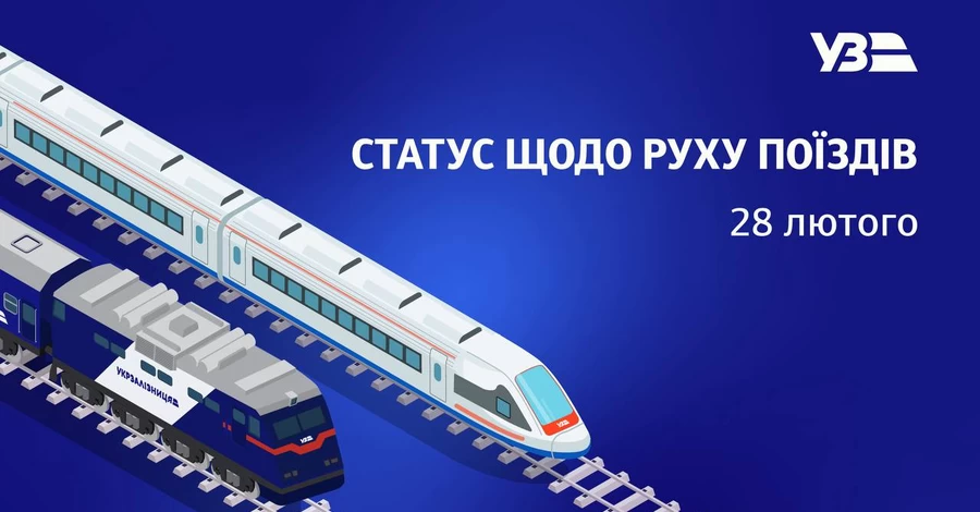 Укрзализныця ограничила движение поездов после ночных атак РФ 