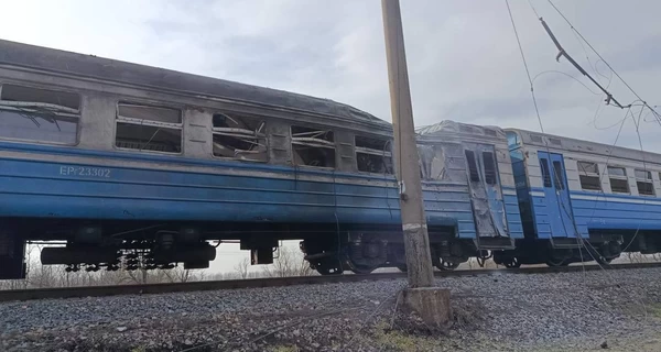 На Дніпропетровщині росіяни вдарили по потягу, одна людина загинула