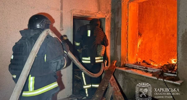 РФ вдарила дроном по багатоквартирному будинку в Харкові - є поранені, у тому числі дитина