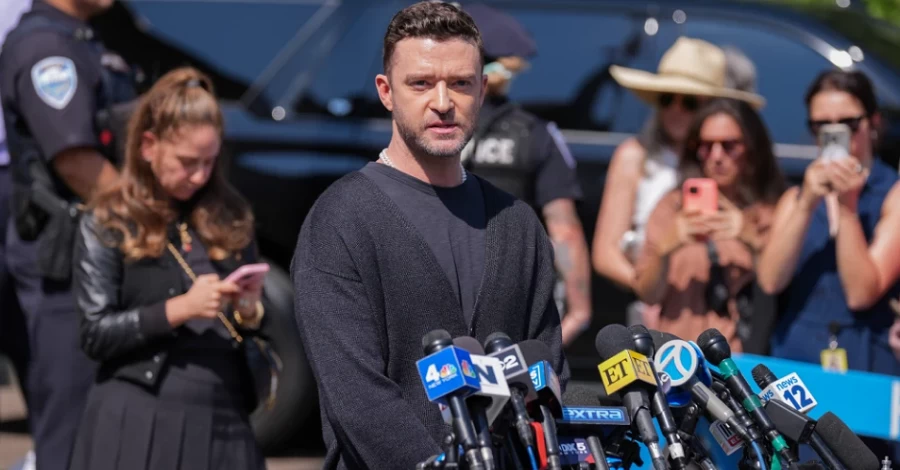 Джастин Тимберлейк подал в суд из-за возможной публикации видео его ареста за управление в нетрезвом состоянии