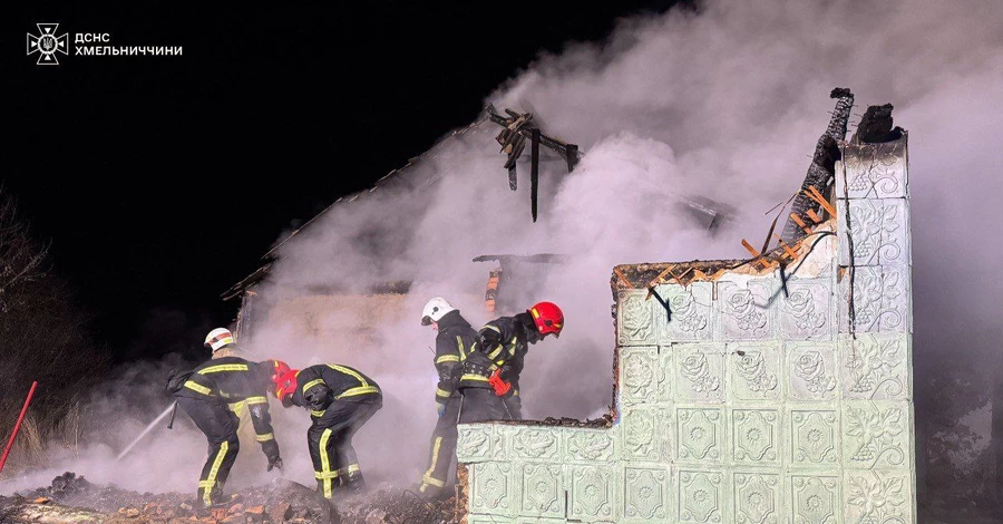 В Хмельницкой области в пожаре погибли женщина и трое детей