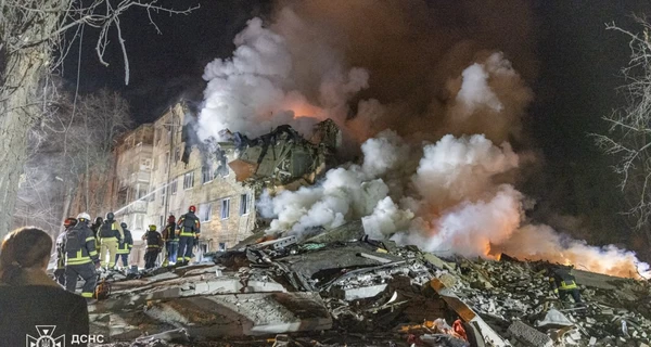 РФ вдарила по багатоповерхівці у Харкові, загинули четверо людей