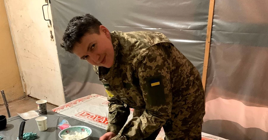 Надія Савченко дослужилася до звання майора, - ЗМІ