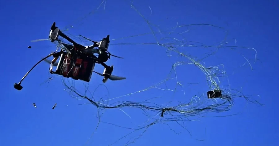 Украинская компания разработала «сетчатую пушку» для борьбы с FPV-дронами 