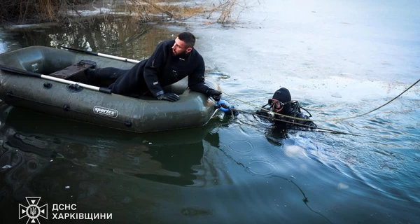 В Харькове шесть детей провалились под лед, есть погибшие