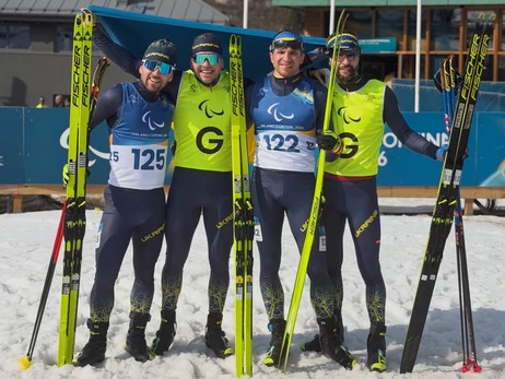 Українські біатлоністи здобули другий подвійний подіум у спринті-переслідуванні на Паралімпіаді-2026
