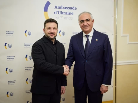 Зеленский встретился с наследным принцем Ирана в Париже