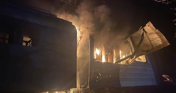 На Харьковщине россияне ударили по поезду, а в Запорожье ранены двое детей