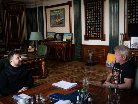 «Завдяки тобі ми знаємо, що таке справжній друг» - Зеленський зустрівся з Шоном Пенном