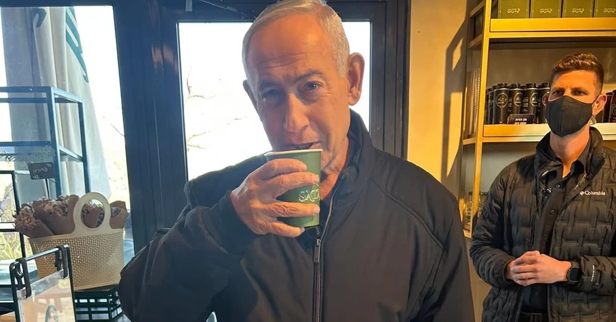 Відео Нетаньягу в кав'ярні стало мемом у соцмережах