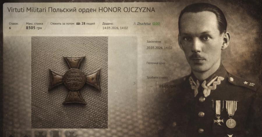 Посольство Польщі відреагувало на продаж раритетного ордену на українському аукціоні 