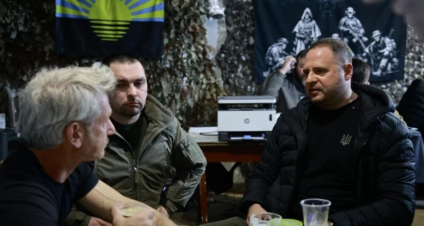 Нардепка пояснила, що робив Єрмак із Шоном Пенном на фронті