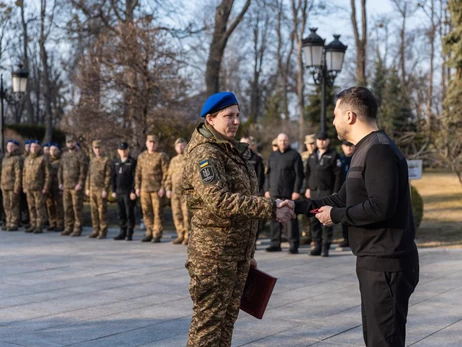 Впервые в истории женщина-нацгвардеец получила звание Героя Украины