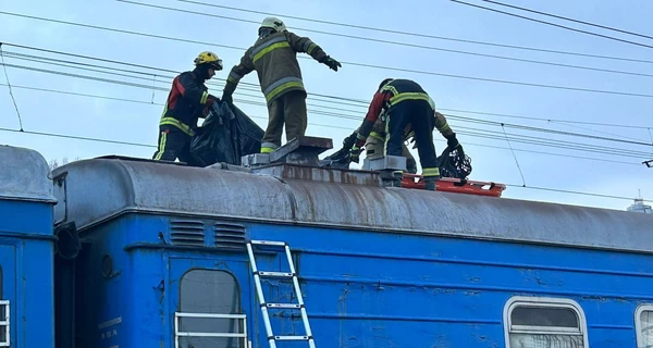 У Києві підліток загинув на даху потяга, ще двох госпіталізували