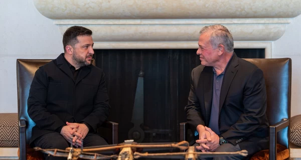 Зеленський та король Йорданії обговорили оборонний альянс