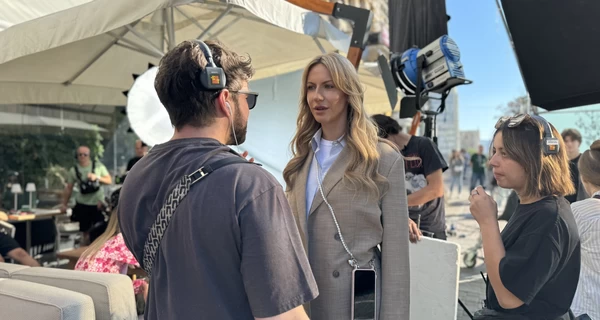 Леся Нікітюк знову знімається в кіно - у ролі продавчині Лесі з Білої Церкви