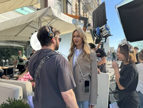 Леся Нікітюк знову знімається в кіно - у ролі продавчині Лесі з Білої Церкви