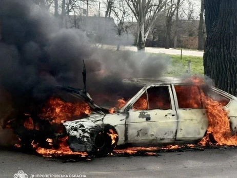 Росіяни вдарили дронами по Нікополю - щонайменше 10 поранених 