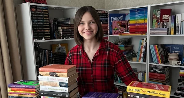 «Підлітки люблять читати – книг не вистачає»: 13-річна Дарина придумала, як поповнити бібліотеки 