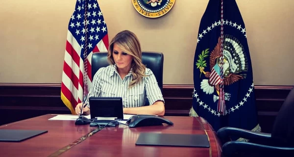 Меланія Трамп знову сприяла поверненню в Україну викрадених РФ дітей 