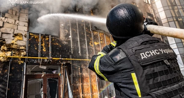 Росіяни вдарили балістикою по Харкову, пошкоджено багатоповерхівки та перебито газогін