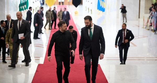 Зеленський прибув до Дамаску: це другий візит президента України у Сирію в історії