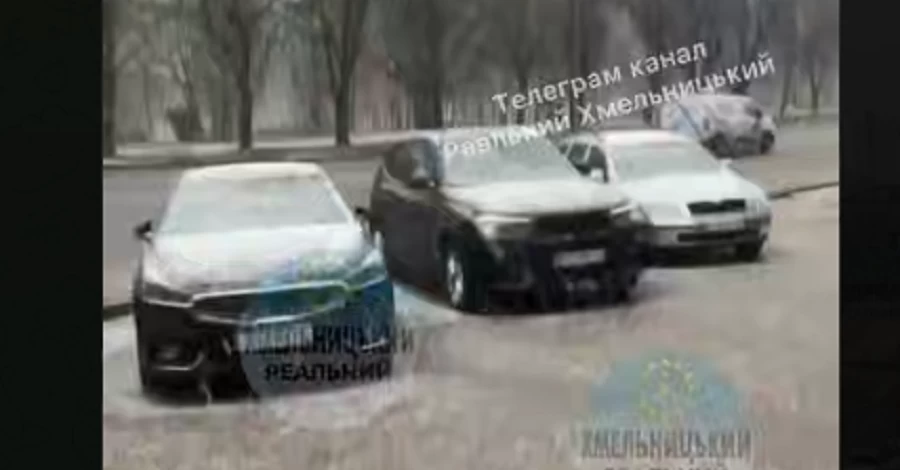 Западные и северные области Украины накрыли снегопад и град