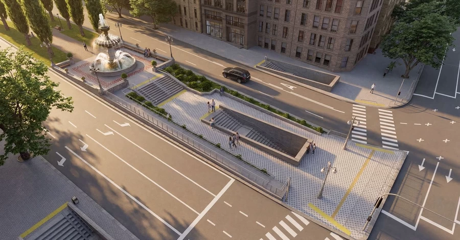 В центре Киева на месте демонтированного памятника Ленину обустроят фонтан и зоны отдыха