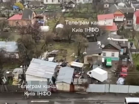 В западных областях и в Киеве второй день идет снег